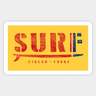 Surf Pigeon Forge Magnet